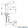 Kohlman Foxal bateria bidetowa QB130F
